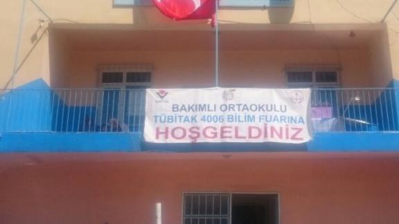 Bakımlı Ortaokulu Müdürlüğü 4006 TÜBİTAK Bilim Fuarı Açıldı