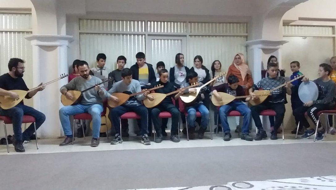 Müzik Tokat Projesi Kapsamında Cumhuriyet YBO'da Program Düzenlendi