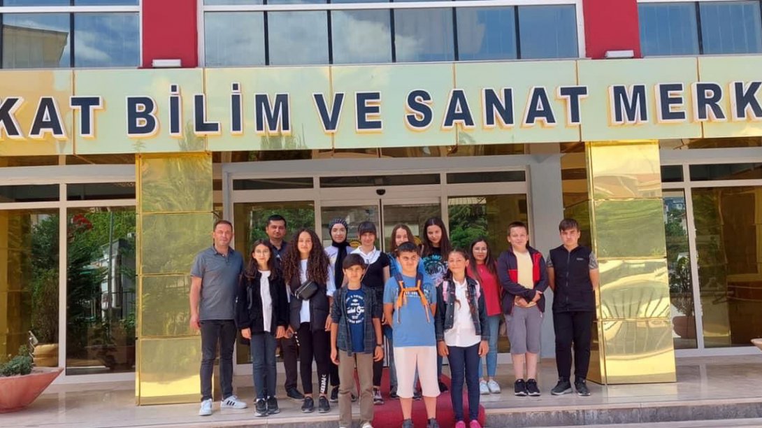 Almus Cumhuriyet YBO Öğrencilerinden BİLSEM'e Ziyaret