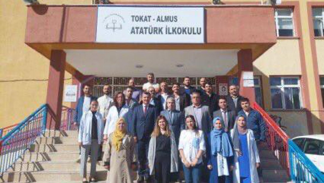 İl Milli Eğitim Müdürümüz Atatürk İlkokulu ve Almus İmam Hatip Ortaokulunu Ziyaret Etti