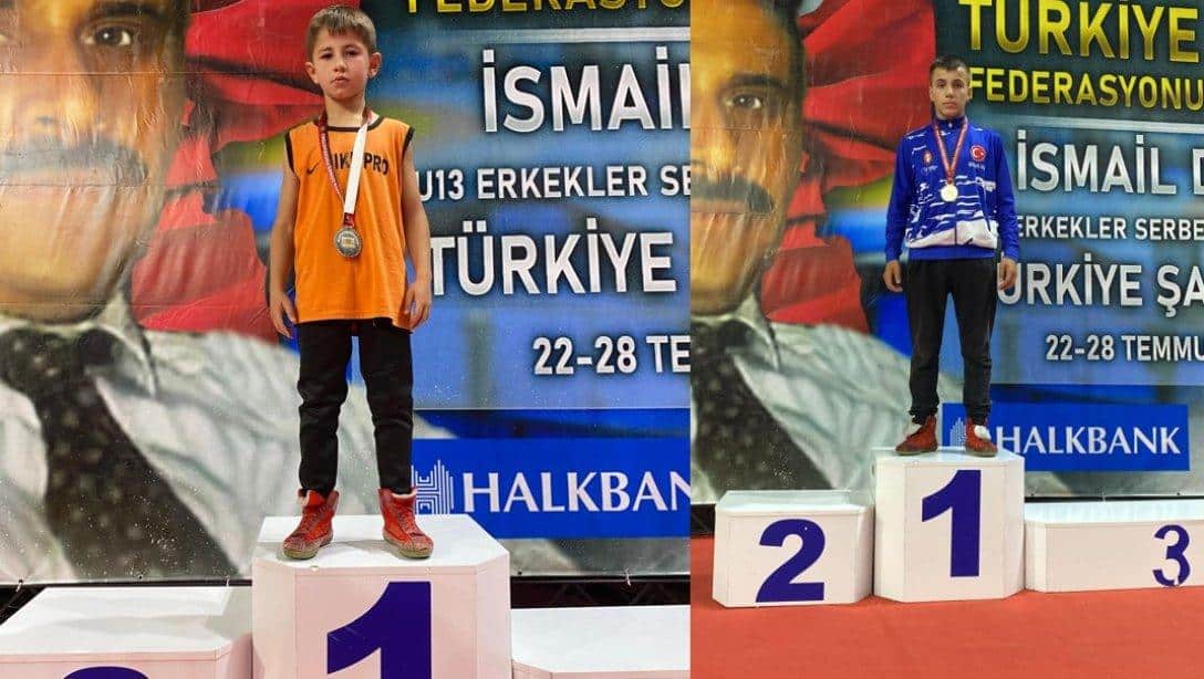 Ankara İlinde Düzenlenen U 11 Türkiye Şampiyonasında, Öğrencilerimiz 1. ve 2. Oldu.