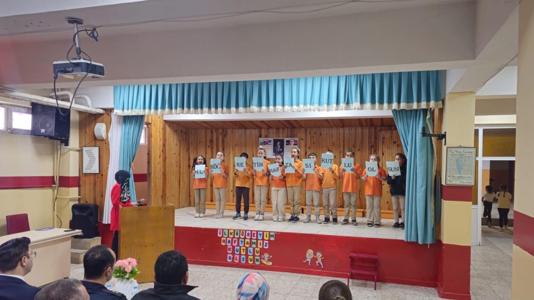 İlköğretim Haftası Kutlu Olsun !